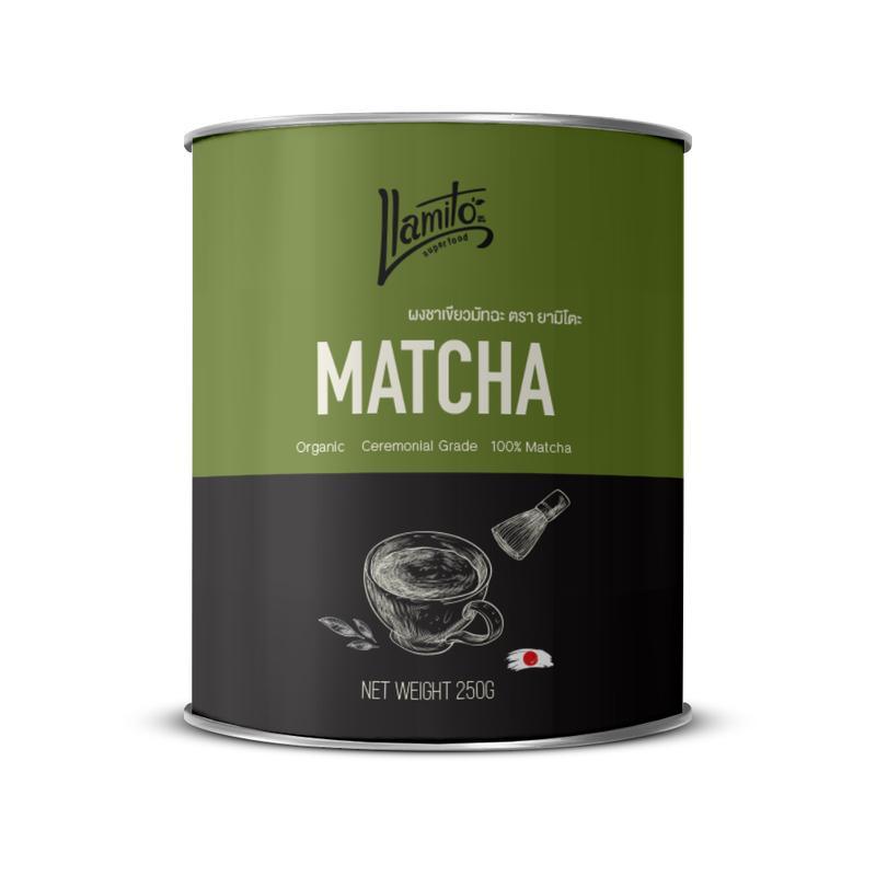 โปรคุณเจนนี่ Llamito ผงมัทฉะ ออร์แกนิค (Organic Matcha Powder) ขนาด 250g (Live)