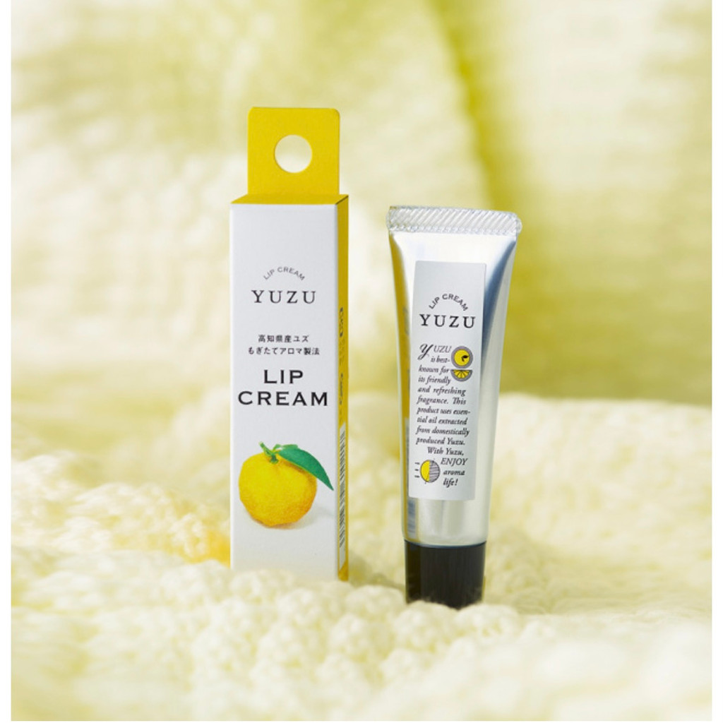 lip balm ลิปบาล์ม Made In Japan Kochi Prefecture YUZU Grapefruit Essential Oil Lip Balm Moisturizing