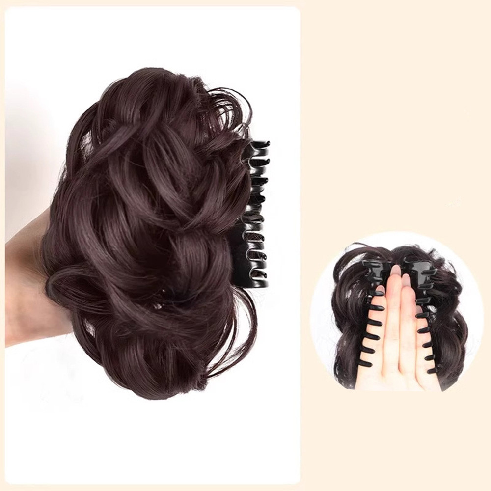 วิกผมปุยบุญบอลสำหรับผู้หญิง ออกแบบเหมือนเจ้าหญิง ใช้งานได้หลายโอกาส - รูปที่ 6