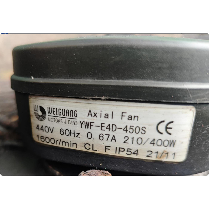 [Radiator] YWF-E4D-450S 440V60HZ0.67 A210/400WYWF.A4S-450S-7DIIA-R6 พัดลม