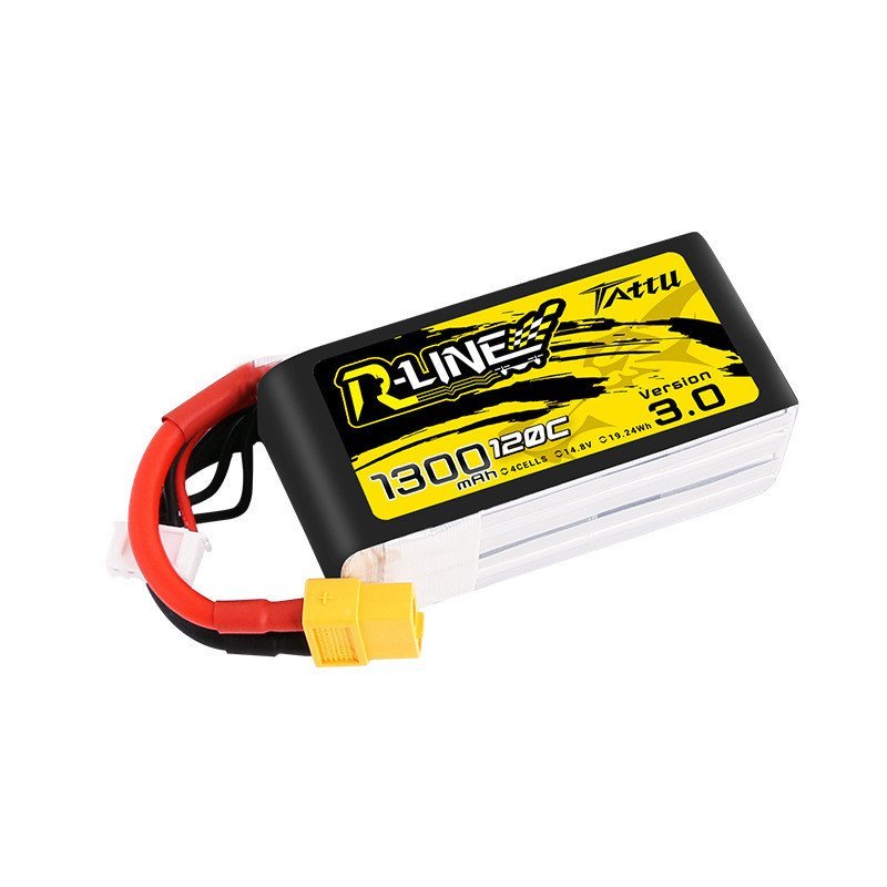 Geshi R-LINE4S 6S 1300 1400mAh 120C FPV 17 ซม. ผ่านเครื่องแบตเตอรี่ลิเธียม