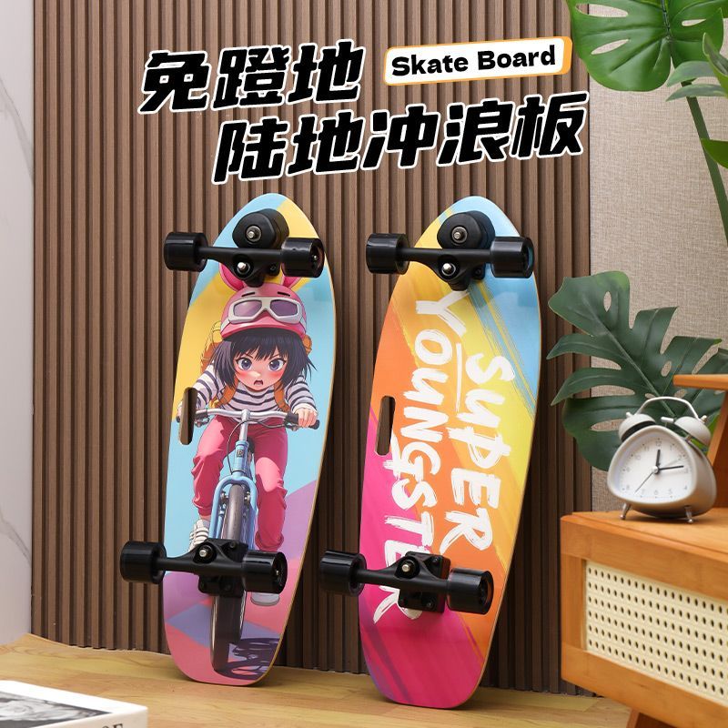 Skateboard Carver Cruiser Board ผู้ใหญ่เริ่มต้น 5F06 Carver Skateboard Cruiser Board Skateboard Carv