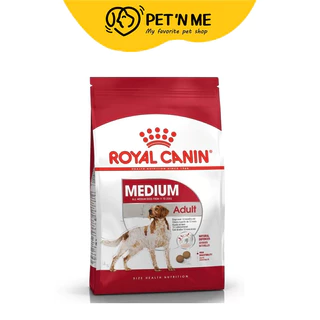 [จัดส่งจากคลัง] ROYAL CANIN Medium Adult โรยัล คานิน อาหารเม็ดสุนัขโต พันธุ์กลาง 4 kg [3182550708197]