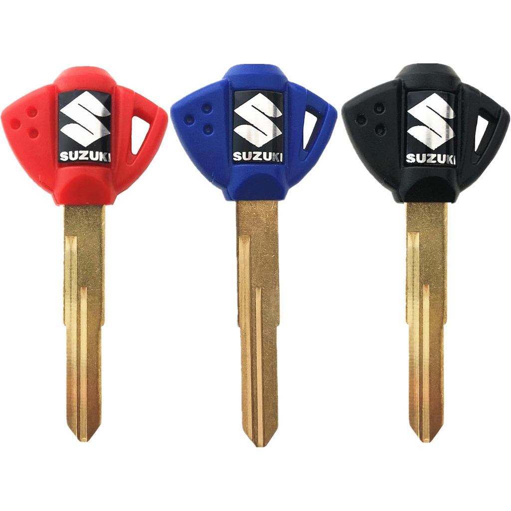 MELD 3X รถจักรยานยนต์ Blank Key Uncut Blade สําหรับ Suzuki GSXR 600 750 1000 GSX1300R GSF 650