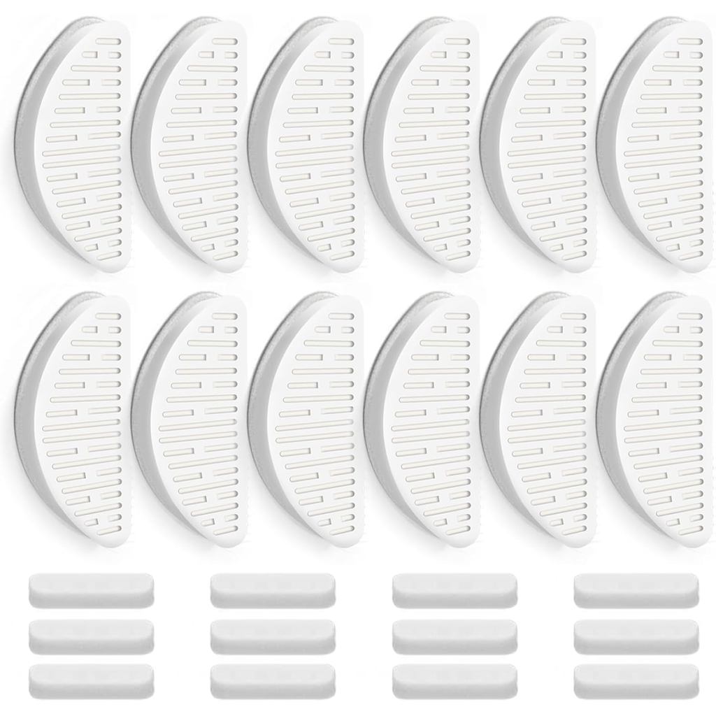 ตัวกรองน้ําพุแมว 12 แพ็ค & ฟองน้ํา Fliter เปลี่ยน 12 แพ็คเข้ากันได้กับน้ําพุ Uahpet 67oz/2L น้ําพุสั