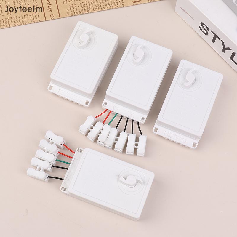 YFE LED String Dimmer EK-04 2/4-Way 8 Function Knob/Solder-Free Type Push Button Type Light Adjustme