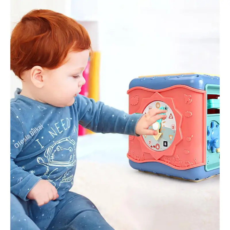 Plastic Toys Preschool Montessori Bead Maze and Shape Sorter Toys ,2 Year Old