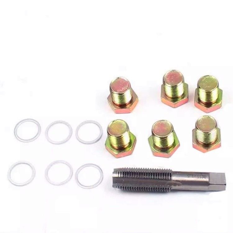 【BRT】ชุดซ่อมเกลียว น๊อตน้ำมันเครื่อง 13x1.5 ชุดซ่อมเกลียวน้ำมันเครื่อง ต๊าปเกลียวน้ำมันเครื่อง ดอกต๊าปเกลียว - รูปที่ 4