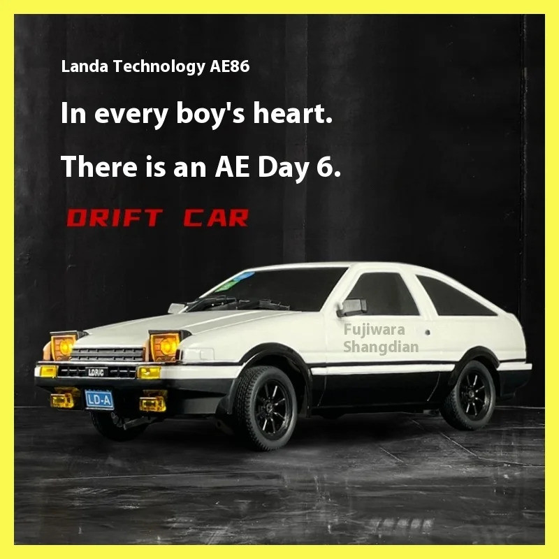 Ldrc Ld1801 Ae86 Rtr Rc Drift รถ 1/18 Esp Gyroscope Rc รถ Drift ยานพาหนะไฟ Led Full Scale ควบคุมรุ่น