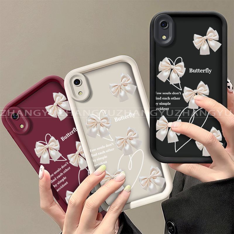 เหมาะสําหรับ OPPO A37 A37F เคสโทรศัพท์ผีเสื้อโบว์ anti drop ถุงลมนิรภัยซิลิโคน TPU soft shell 024