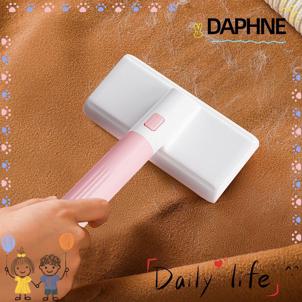 DAPHNE Hairball Remover แปรง,มัลติฟังก์ชั่นที่ถอดออกได้ Handle Pet Hair Remover,แบบพกพาสัตว์เลี้ยงหวีฝุ่น Sticky Cleane Cling Fur Zapper