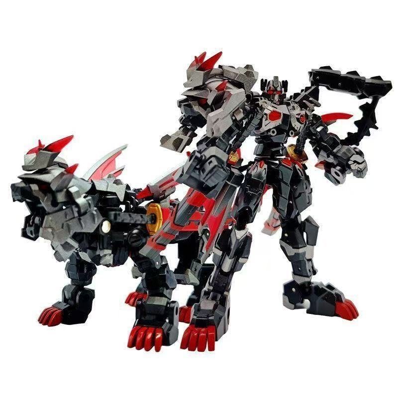 Transformers Dark Optimus Prime Commander CD-01B Optimus Prime Robot Toy Lion King Transforming Toy