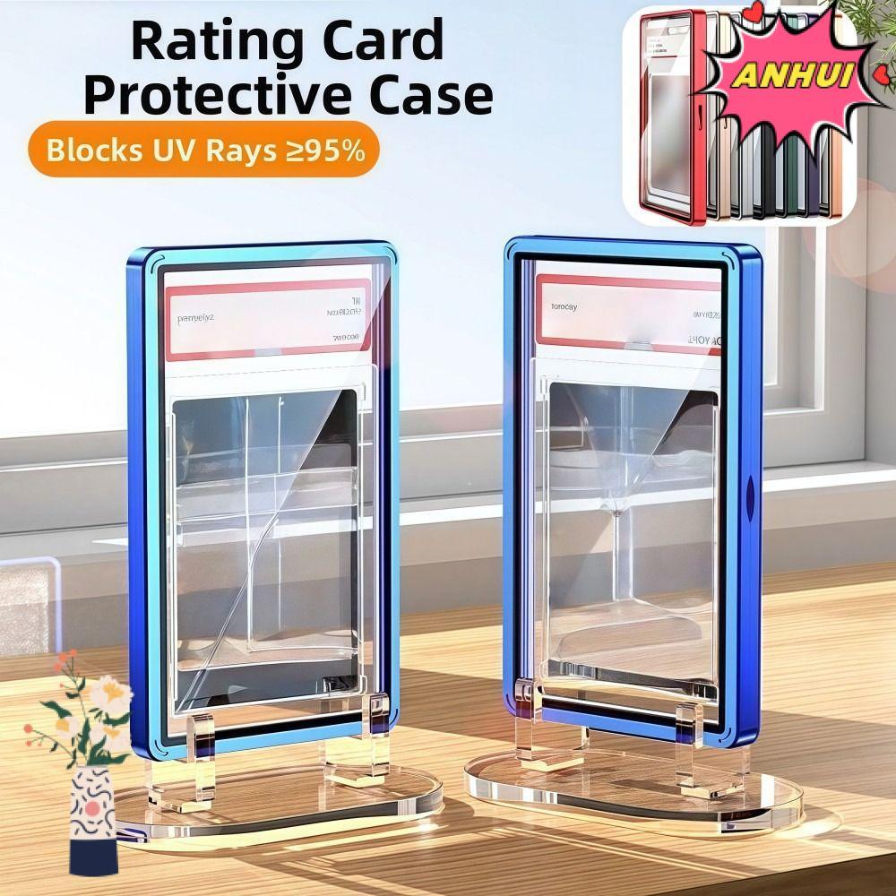 ANHUITYJ ตัวป้องกันการ์ดเกรด PSA/CGC, กรอบอลูมิเนียม