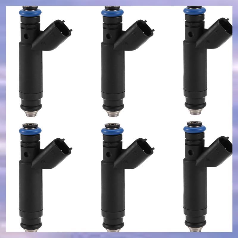 6 ชิ้นใหม่ XF2E-C4B XF2EC4B หัวฉีดสําหรับ Windstar 1999-2004 3.8L 3.9L V6