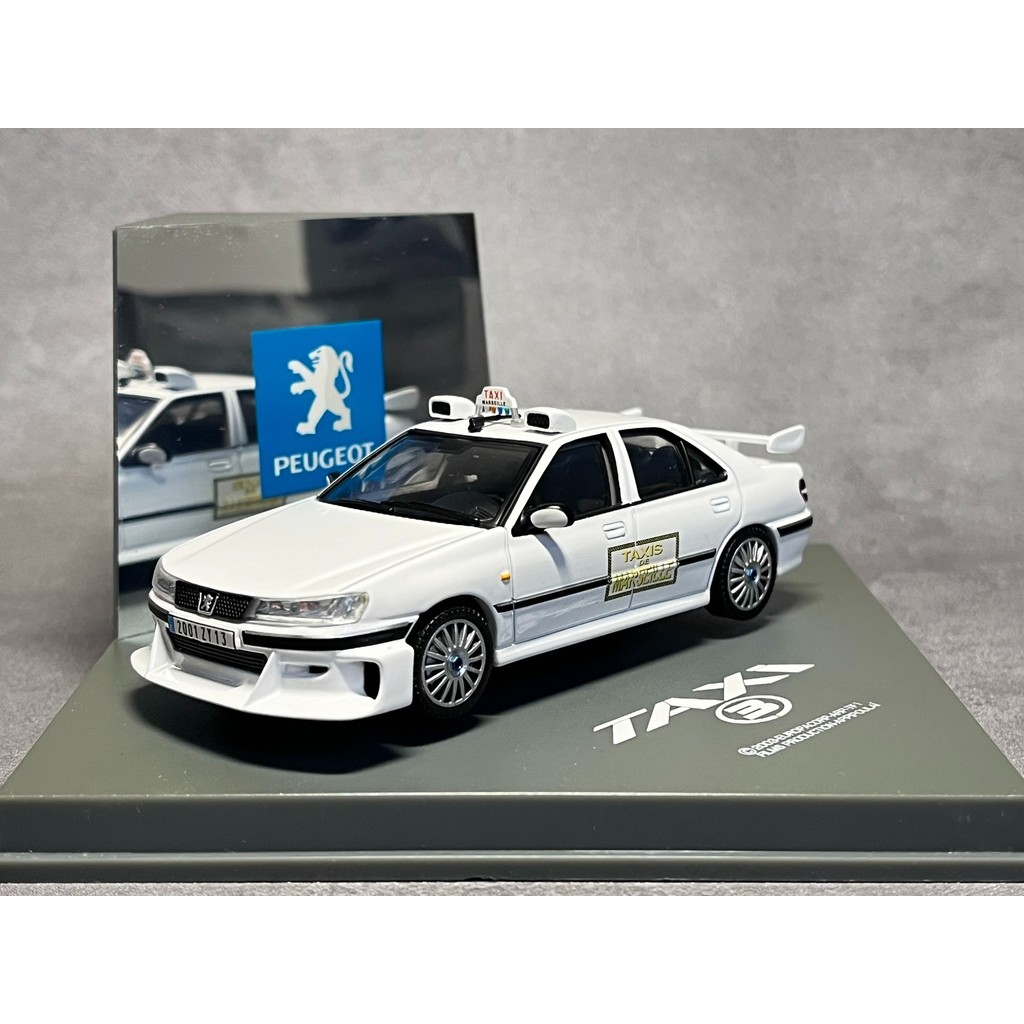 1/43 SKYNET โลโก้ Peugeot 406 SKYNET SKYNET Rare Out-of-Print Old Car, พื้นผิวสีดี, ไม่มีกล่องด้านนอ
