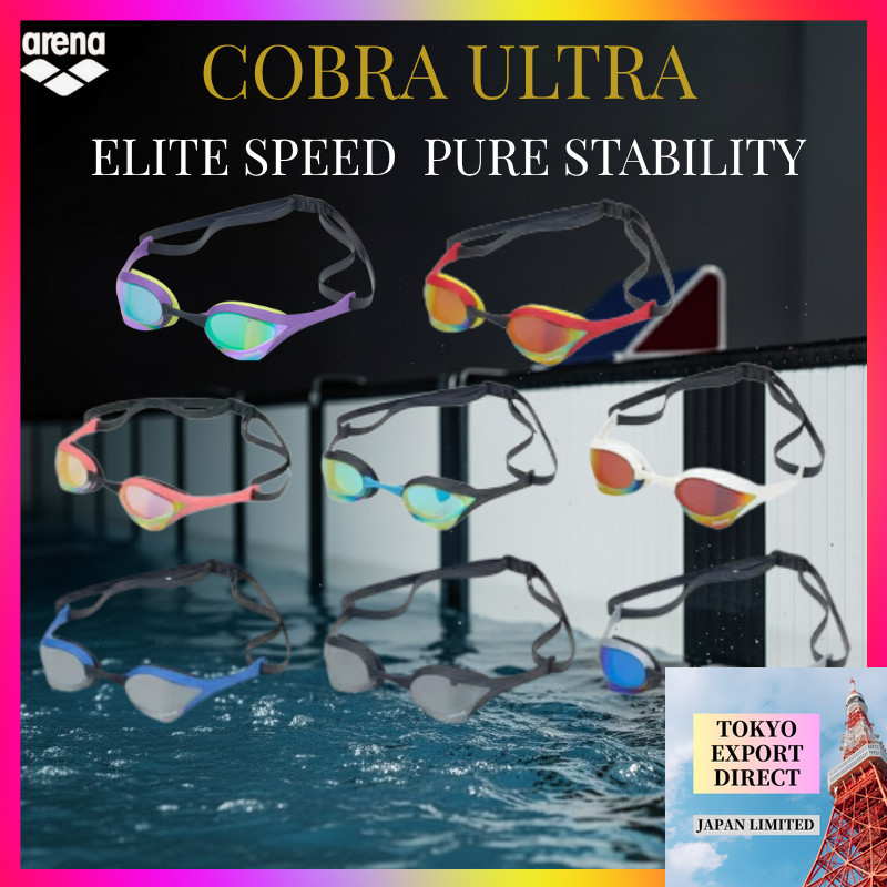 Arena Cobra Ultra Swipe Mirror แว่นว่ายน้ำแข่ง WA Approved ของแท้ญี่ปุ่น
