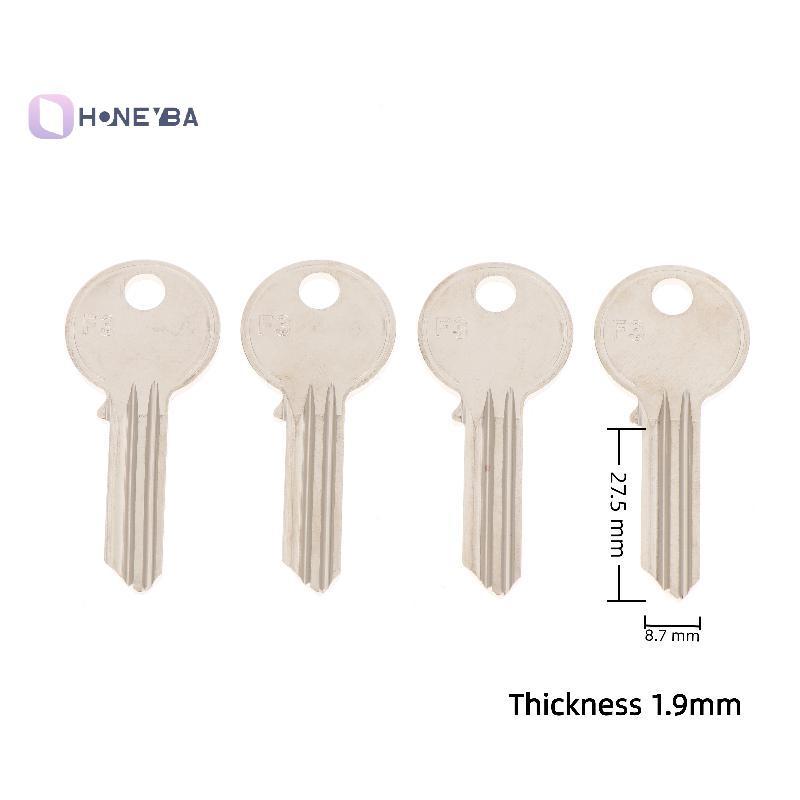 <Honeyby> 10 ชิ้น/ล็อตF3 สล็อตคู่สําหรับKey Blanksอุปกรณ์เสริมสําหรับHomeประตูล็อคKey Mold Nice