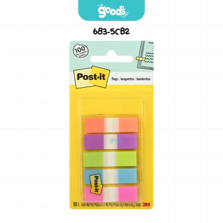 กระดาษโน๊ต 3M Post it Flags รุ่น 683, 684 อินเด็กซ์โน้ต โพสต์ อิท แฟล็กซ์ (จำนวน1แพ็ค)