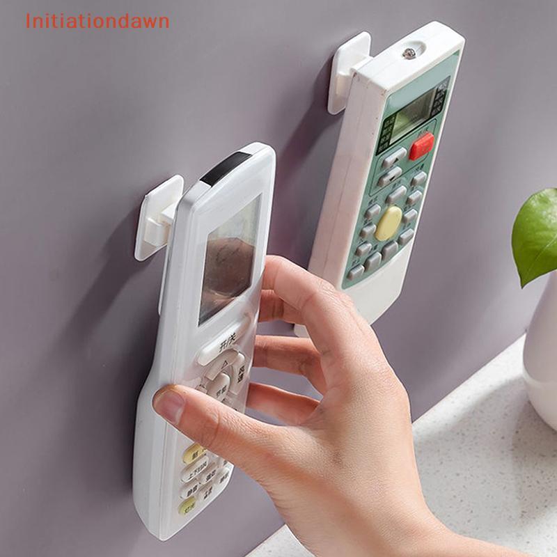 [เริ่มต้นรุ่งอรุณ] 2คู่ตะขอชุดสําหรับเครื่องปรับอากาศทีวีการควบคุมระยะไกลที่แข็งแกร่งแขวนพลาสติกที่สําคัญผนังแร็คผู้ถือบ้านองค์กร