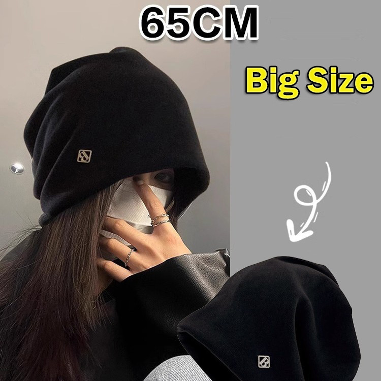 หมวกถักแบบ Slouchy Beanie ขนาด 60-65 ซม. เหมาะสำหรับใช้นอกบ้านและสวมใส่ง่าย ๆ ในทุกวัน