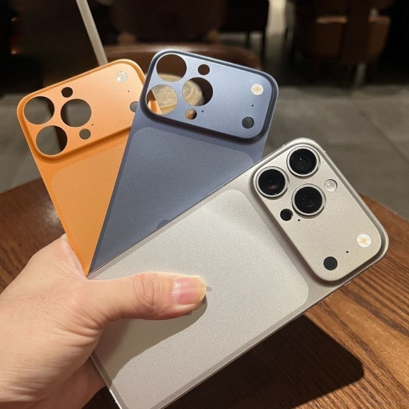 secods เปลี่ยน 17Pro Maxfor IPhone 16 15 14 13 Pro Max คุณภาพสูงใหม่คลุมทั้งหมด Matte Scratch-proof โทรศัพท์กลับป้องกันฟิล์มปกหลัง