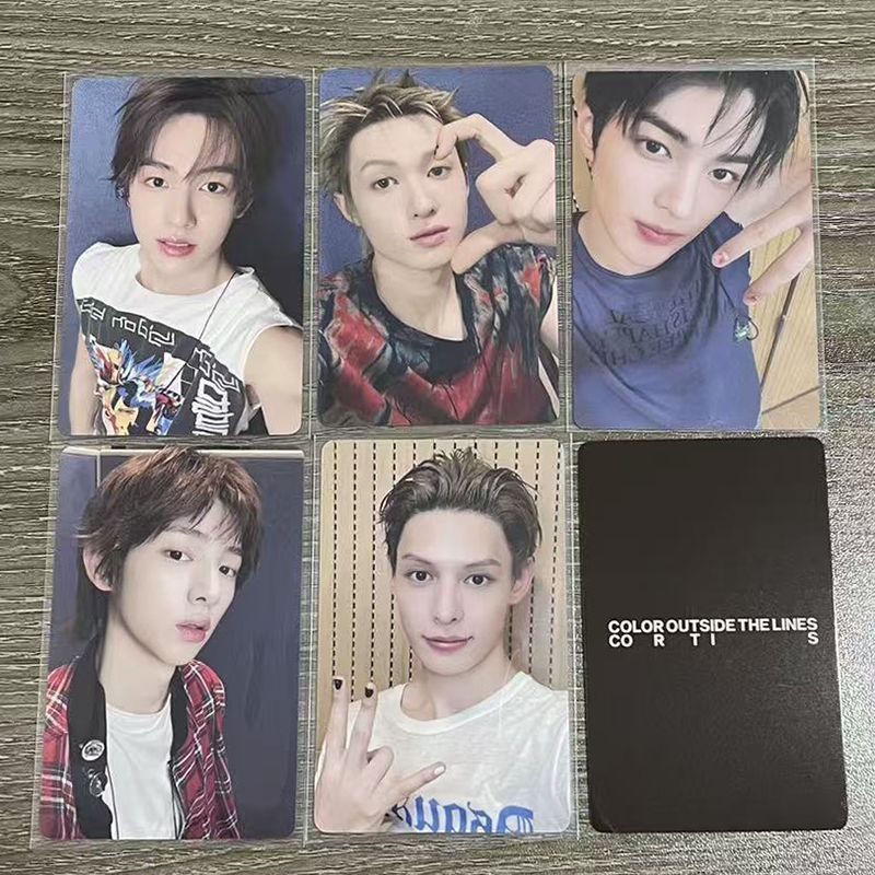 【พร้อมส่ง】Korean boy band cortis album card บั้ม บั้ม อัลบั้ม การ์ด รูปcortis เสื้อ การ์ด บั้ม เคส อ