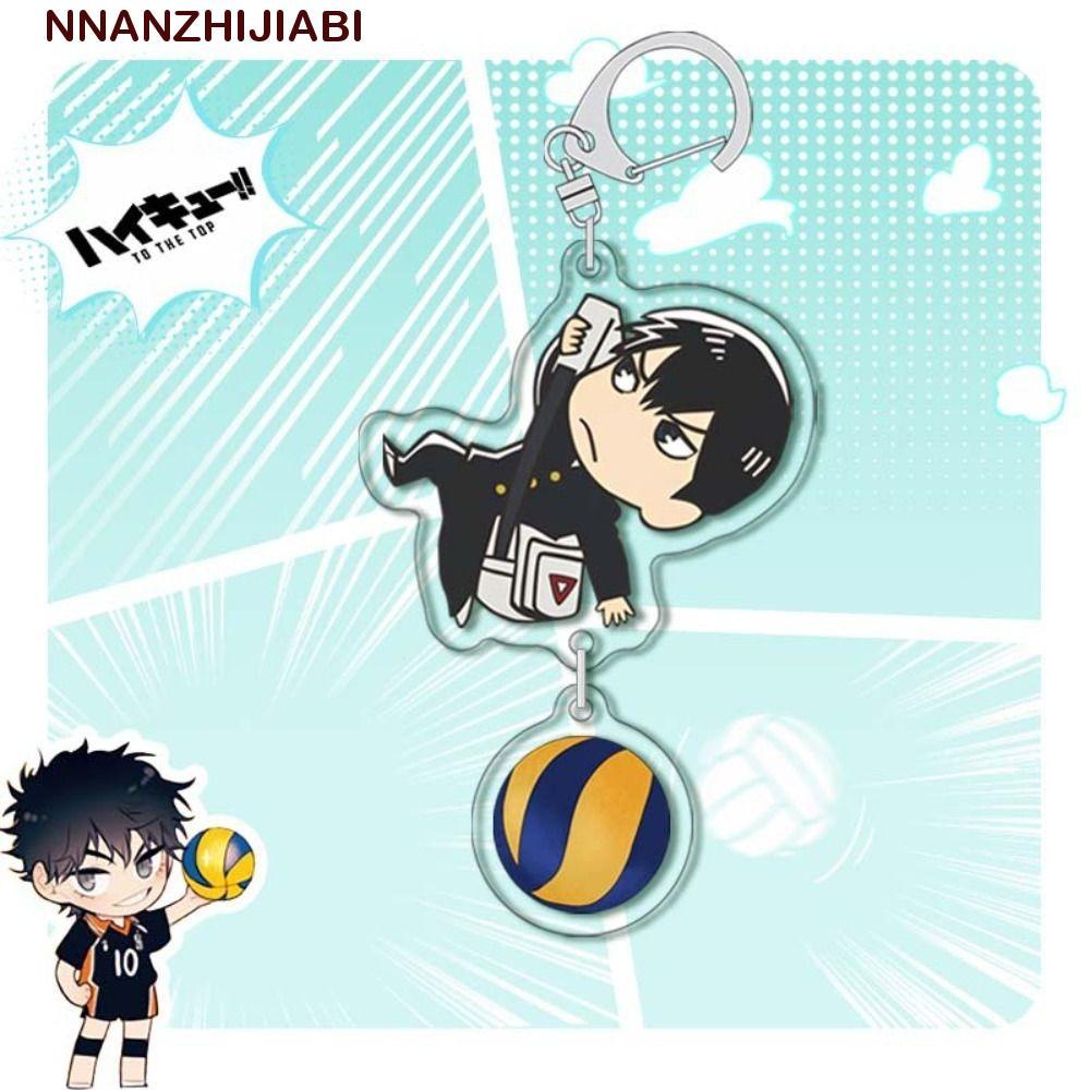 NANZHIJIABI Haikyuu พวงกุญแจ, Kuroo Tetsurou Tobio Kageyama To The Top พวงกุญแจ, Creative Oikawa Too