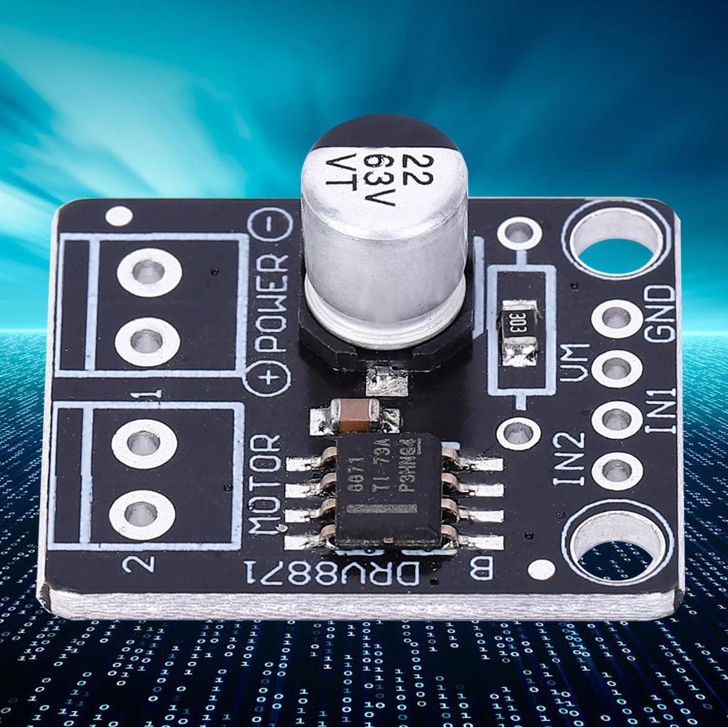 DRV8871 DC Motor Driver Board BOB โมดูลไดรฟ์ 3.6A PWM สำหรับเครื่องพิมพ์เครื่องใช้ไฟฟ้าอุตสาหกรรมอุป