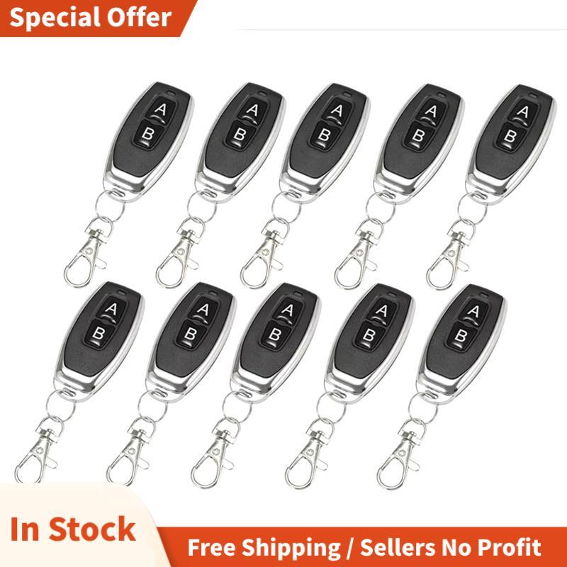 433 MHz รีโมทคอนโทรลรหัสการเรียนรู้ EV1527 สําหรับประตูโรงรถเปิดประตู