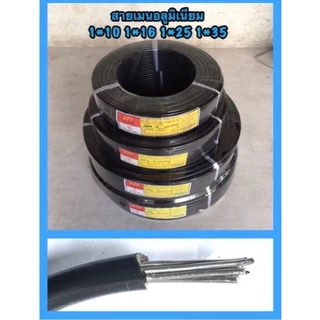 สายไฟ อลูมิเนียม 1×10 1×16 1×25 1x35 ขดละ100/200เมตร​ STT THW-A สายไฟอลูมิเนียม สายไฟ สายไฟเมน สายไฟเข้ามิเตอร์ไฟ สายไฟ