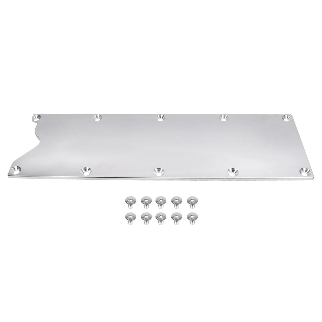 LS Gen III (3) Valley Pan Cover Plate Billet Aluminium Low Profile Dress Up Engine Cover 551629(ไม่ม