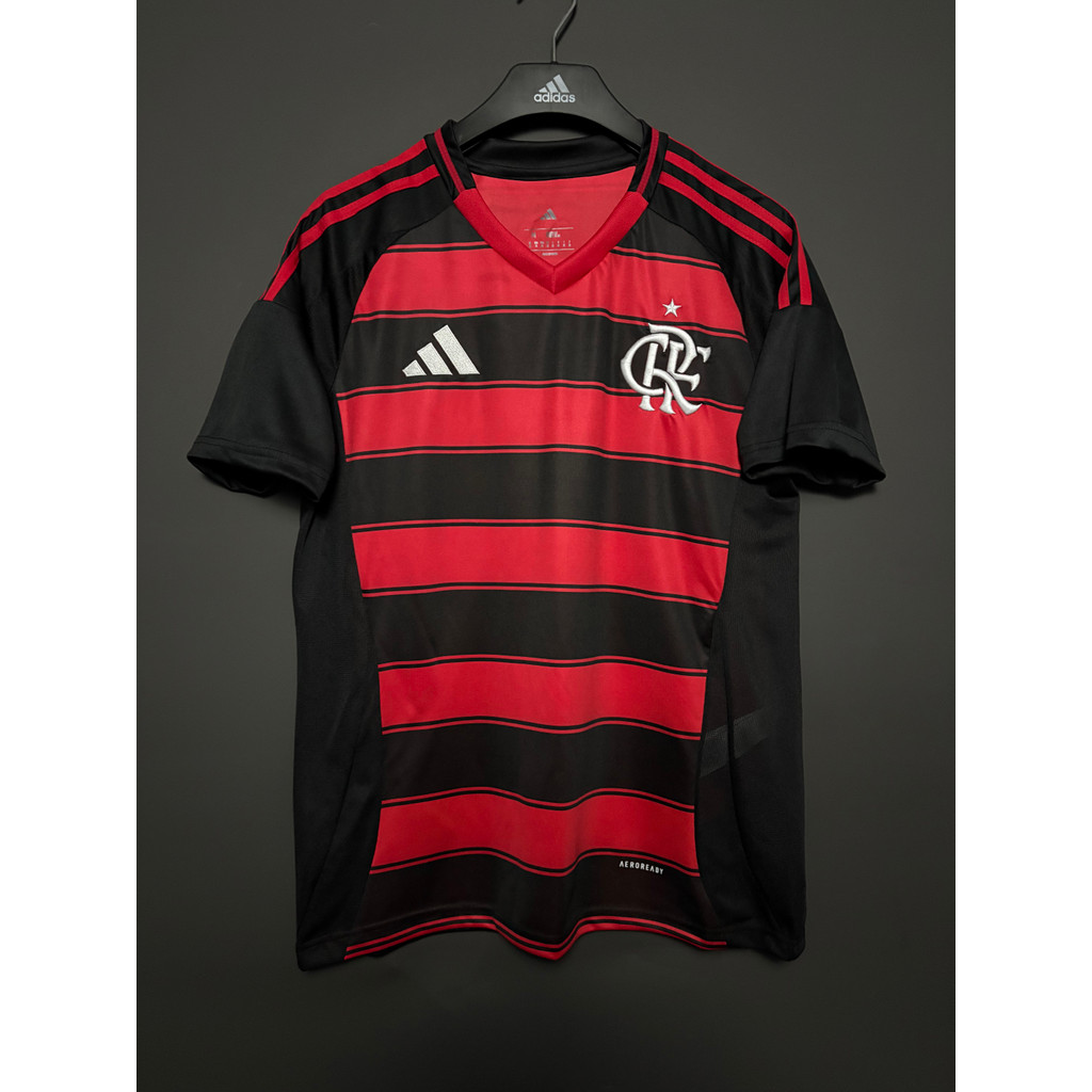 Flamengo Home Jersey เสื้อยืดกีฬาแห้งเร็ว