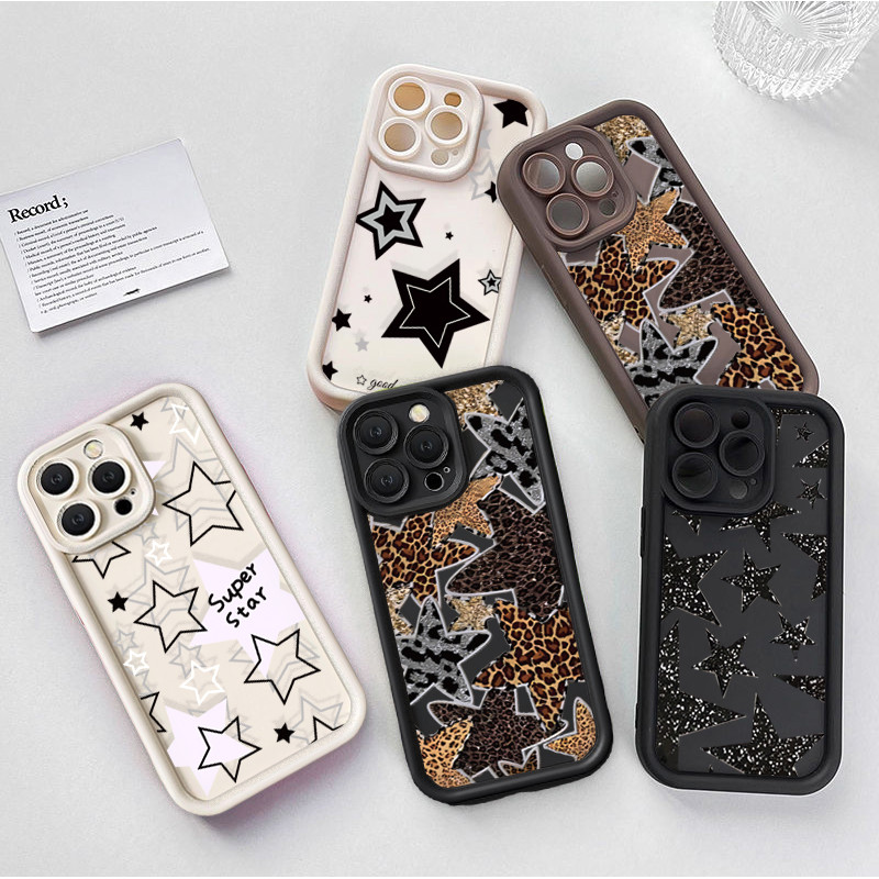 เคสโทรศัพท์สําหรับ Honor 400Lite 90 200 400 Pro MAGIC 6 7 8 PRO เกาหลีน่ารัก Y2k Star ฝาครอบซิลิโคนอ