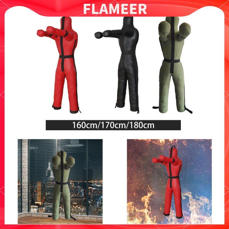 [Flameer] Mma Grappling Dummy Unfilled อุปกรณ์การฝึกอบรมโยนมวยกระเป๋าสําหรับชายสําหรับมวยไทย Kickbox