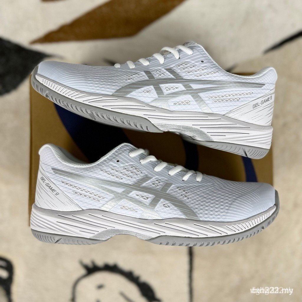 2025 Gel-Game 9 รองเท้าวิ่งดูดซับแรงกระแทกวินเทจลําลอง รองเท้าผ้าใบสวมใส่มีสไตล์สําหรับผู้ชายและผู้ห