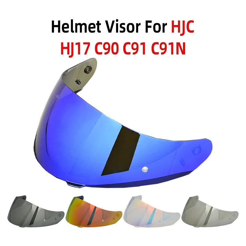 ReadyStockVisor สําหรับ HJC HJ17 C90 C91 C91N CL-MAX 2/3 IS-MAX BT SY-MAX 3 IS-MAX 2 มอเตอร์หมวกกันน็อคโล่เปลี่ยน Clarity HJ-17 c90