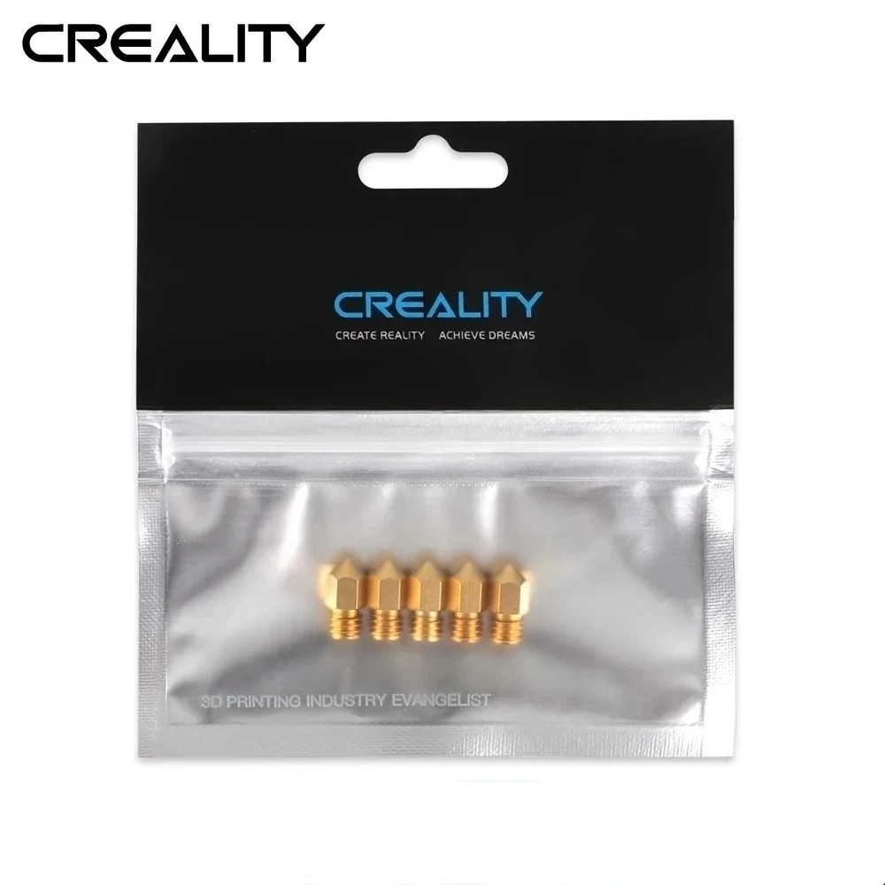 Ender 3 Brass Nozzles 0.2/0.4/0.5/0.6/0.8/1.0mm for Ender 3/Ender 3 V2/Ender 3 Pro/Ender 3 Max /Ende