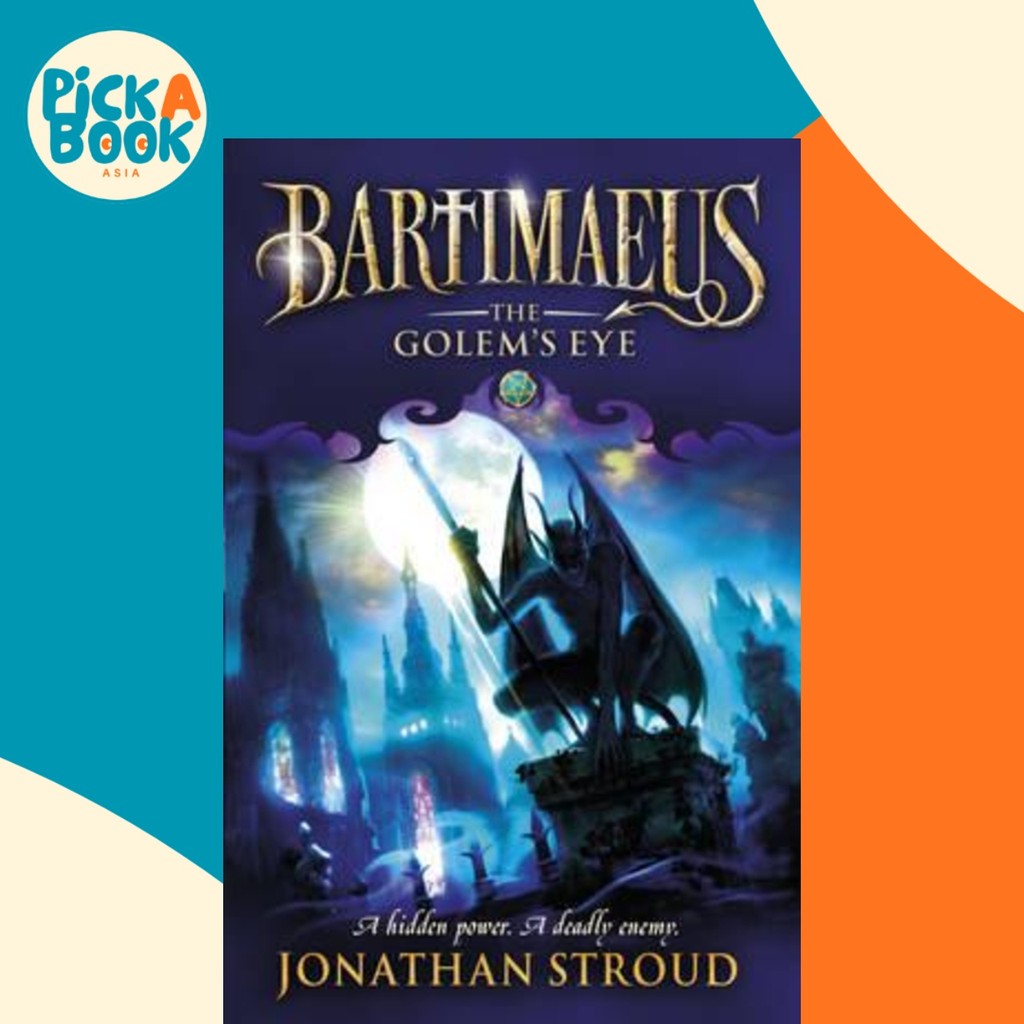 The Golems Eye โดย Jonathan Stroud (ฉบับสหราชอาณาจักรปกอ่อน)