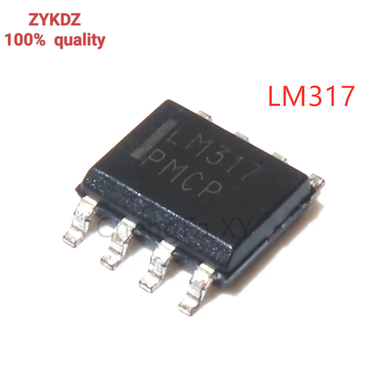 10PCS LM317 LM317LDR2G LM317LM LM317LD ในสต็อก SOP-8