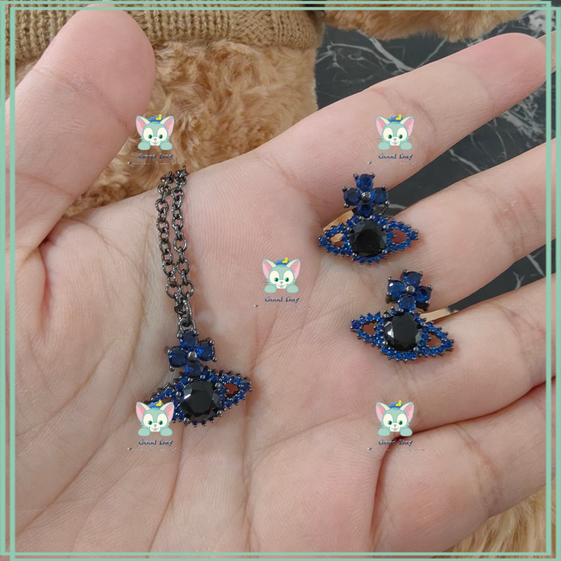 [V + W] สร้อยคอ Black Diamond Saturn Female-511165