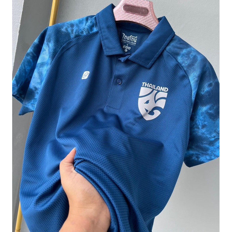 เสื้อคอปกสีน้ำตาลและเงิน EGO SPORT