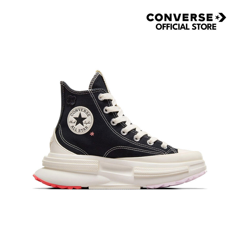 CONVERSE รองเท้าผ้าใบ รุ่น RUN STAR LEGACY CX FLOWER PLAY HI BLACK ผู้หญิง A09098CF_S4BKXX