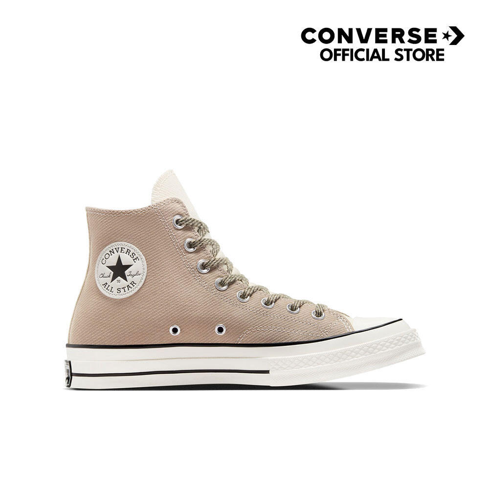 CONVERSE รองเท้าผ้าใบ รุ่น CHUCK 70 ART OF OUTDOOR HI BROWN/CREAM ผู้ชาย A09201CM_F4BRCM