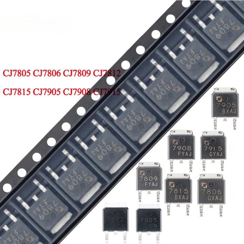 10pcs 7805 78806 7809 7812 7815 7905 7908 7815 CJ7805 CJ7806 CJ7809 CJ7812 CJ7815 CJ7905 LM7805 LM78
