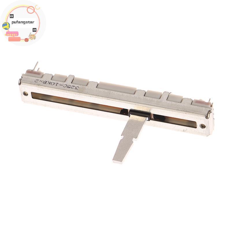 Pufangstar 1 PC RS45 Series ตรง Slip Potentiometer Pitch Tempo Fader 10KB2 DCV1024 ความยาวทั้งหมด 60