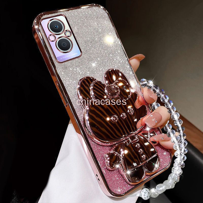 ปลอก OPPO Reno 7Z 5g Reno 8Z 5G A96 5G Reno 8T 4G 5G A1 Pro A2 Pro A2M เคสโทรศัพท์พร้อมขายึดกระจกกระ