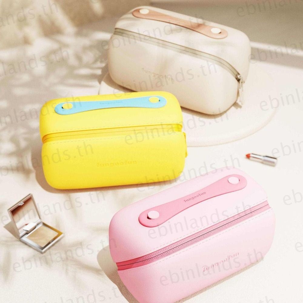 Ebinland Capsule Makeup Bag Portable Large Capacity Eva Cosmetic Case Fashion Luxury Design Waterpro