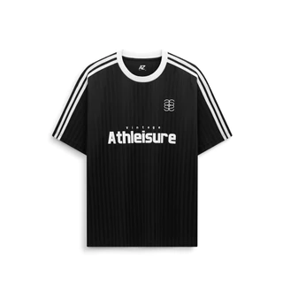 AIIZ เสื้อแอคทีฟผู้ชายคอกลมแขนสั้น AIIZ Men's Pinstripe Tee