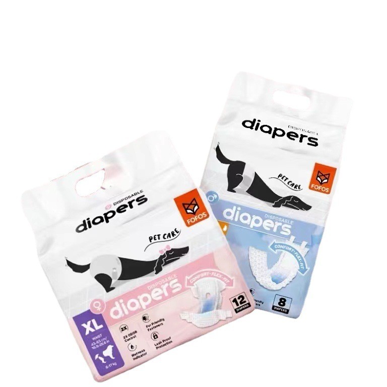 FOFOS สอง Fuli สัตว์เลี้ยงประจําเดือนผ้าอ้อม Polite กางเกงประจําเดือนกางเกงผ้าอ้อม