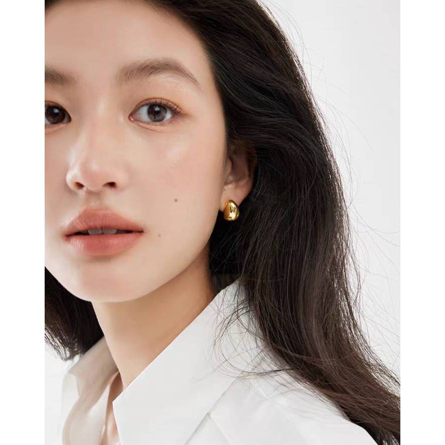 ✨LULU✨  Leshelle 925 needle (ML-056) ต่างหู ก้านเงิน(S925)